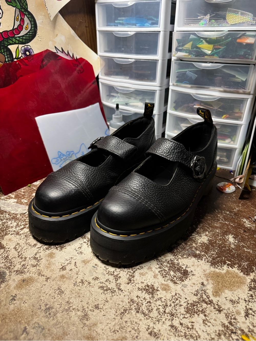 Dr. Martens Addina Flower Loafers